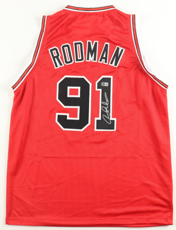 Dennis Rodman - Signed Bulls